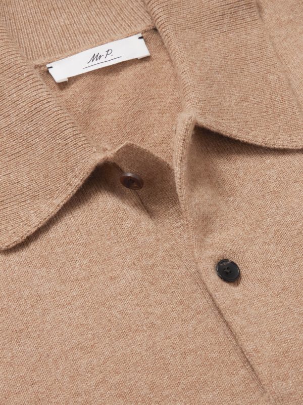 Cliff Cashmere Polo Shirt - CU Cliff Cashmere Polo Shirt - CU