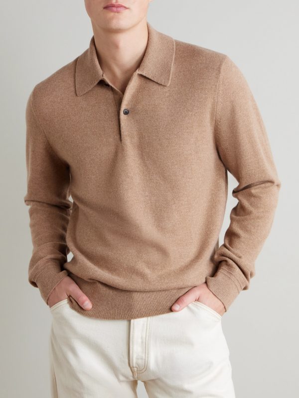 Cliff Cashmere Polo Shirt - FR Cliff Cashmere Polo Shirt - FR