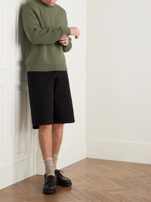 Ribbed Cotton Sweater - OU