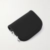 Nano Logo-Embellished Leather and Silver-Tone Keyring Wallet - BK Nano Logo-Embellished Leather and Silver-Tone Keyring Wallet - BK