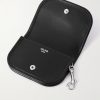 Nano Logo-Embellished Leather and Silver-Tone Keyring Wallet - E1 Nano Logo-Embellished Leather and Silver-Tone Keyring Wallet - E1
