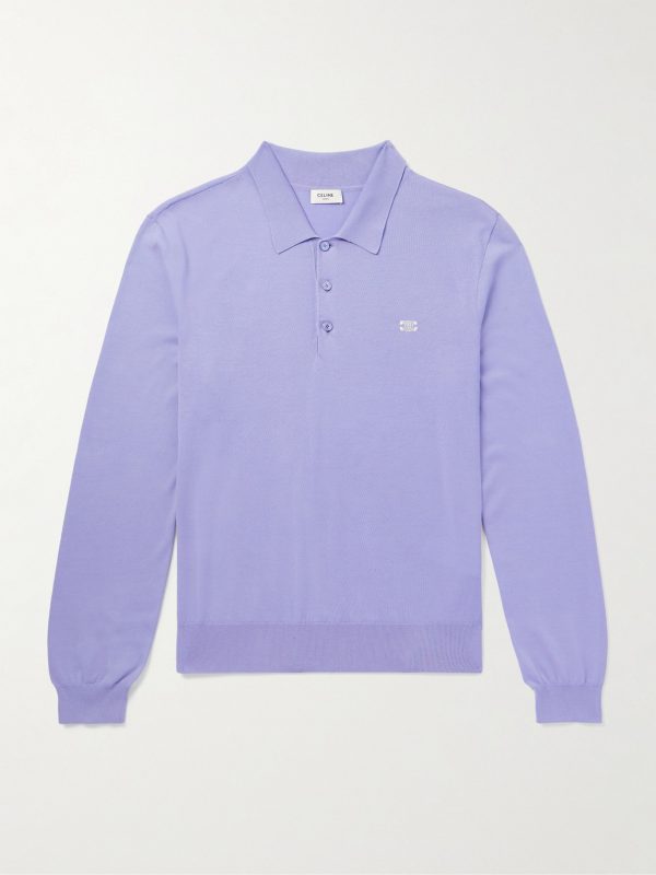 Logo-Embroidered Cotton Polo Shirt Logo-Embroidered Cotton Polo Shirt