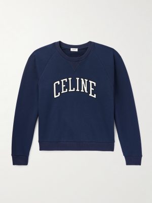 Logo-Appliquéd Cotton-Jersey Sweatshirt Logo-Appliquéd Cotton-Jersey Sweatshirt