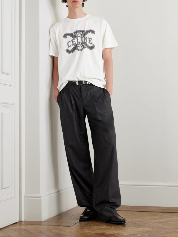 Logo-Print Cotton-Jersey T-Shirt - OU Logo-Print Cotton-Jersey T-Shirt - OU