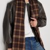Checked Fringed Cashmere Scarf - OU Checked Fringed Cashmere Scarf - OU