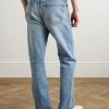 Kurt Straight-Leg Distressed Jeans - BK