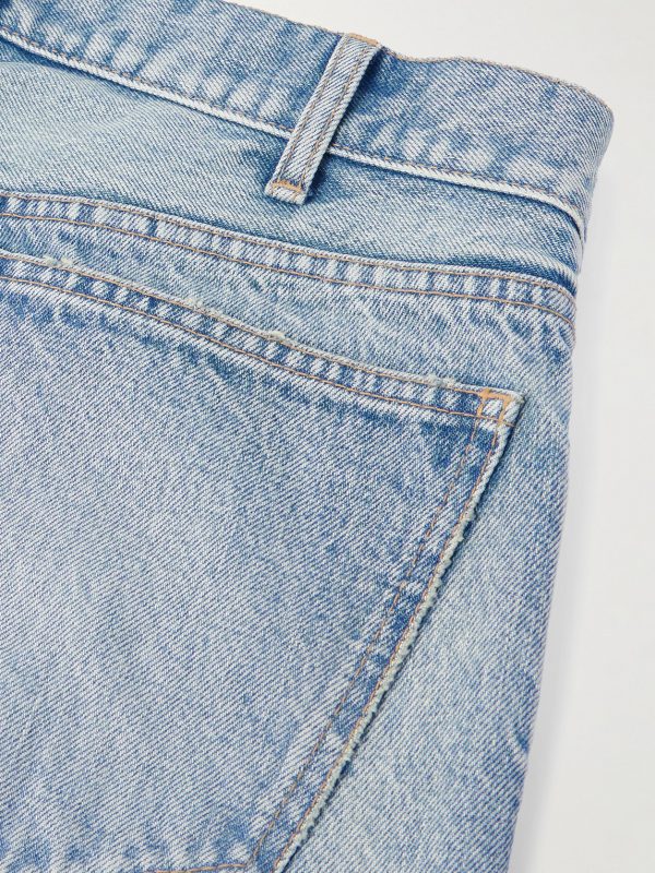 Kurt Straight-Leg Distressed Jeans - CU