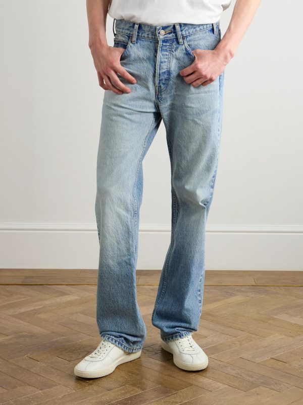 Kurt Straight-Leg Distressed Jeans - FR