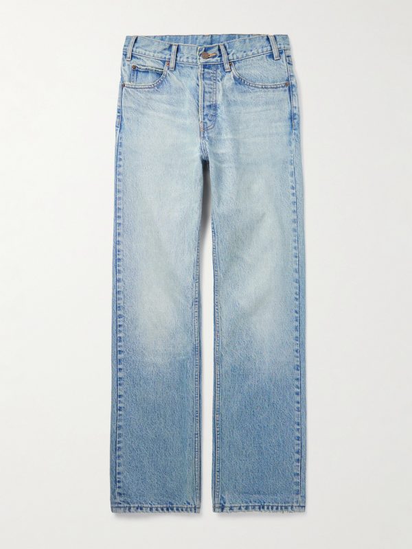 Kurt Straight-Leg Distressed Jeans