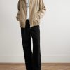 Straight-Leg Pleated Cotton-Twill Trousers - OU Straight-Leg Pleated Cotton-Twill Trousers - OU