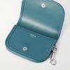 Nano Logo-Embellished Leather and Silver-Tone Keyring Wallet - E1 Nano Logo-Embellished Leather and Silver-Tone Keyring Wallet - E1