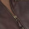 Leather Bomber Jacket - CU Leather Bomber Jacket - CU