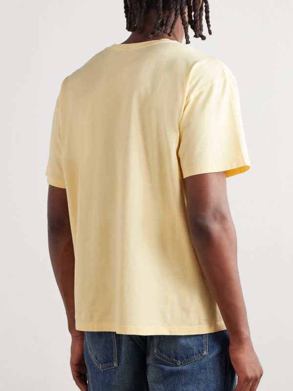 Logo-Print Cotton-Jersey T-Shirt - BK Logo-Print Cotton-Jersey T-Shirt - BK