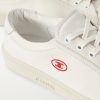 Leather-Trimmed Logo-Embroidered Canvas Sneakers - CU Leather-Trimmed Logo-Embroidered Canvas Sneakers - CU