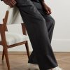 Leather-Trimmed Logo-Embroidered Canvas Sneakers - OU Leather-Trimmed Logo-Embroidered Canvas Sneakers - OU