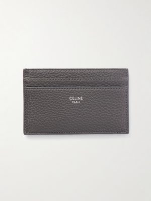 Logo-Detailed Full-Grain Leather Cardholder Logo-Detailed Full-Grain Leather Cardholder
