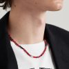 Triomphe Silver-Tone Multi-Stone Necklace - FR Triomphe Silver-Tone Multi-Stone Necklace - FR