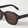 Square-Frame Acetate Sunglasses - CU Square-Frame Acetate Sunglasses - CU