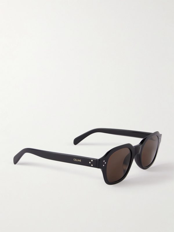 Square-Frame Acetate Sunglasses - FR Square-Frame Acetate Sunglasses - FR