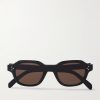 Square-Frame Acetate Sunglasses Square-Frame Acetate Sunglasses