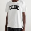 Logo-Flocked Cotton-Jersey T-Shirt - FR Logo-Flocked Cotton-Jersey T-Shirt - FR