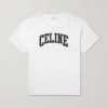 Logo-Flocked Cotton-Jersey T-Shirt Logo-Flocked Cotton-Jersey T-Shirt