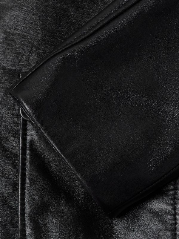 Panelled Leather Jacket - E1 Panelled Leather Jacket - E1
