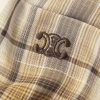 Logo-Embroidered Checked Cotton Shirt - CU Logo-Embroidered Checked Cotton Shirt - CU