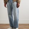 Racer Logo-Embroidered Suede, Leather and Shell Sneakers - OU Racer Logo-Embroidered Suede, Leather and Shell Sneakers - OU