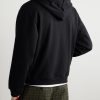 Logo-Print Cotton-Jersey Hoodie - BK Logo-Print Cotton-Jersey Hoodie - BK