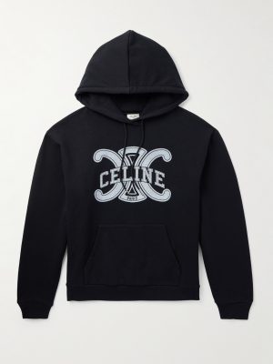 Logo-Print Cotton-Jersey Hoodie Logo-Print Cotton-Jersey Hoodie
