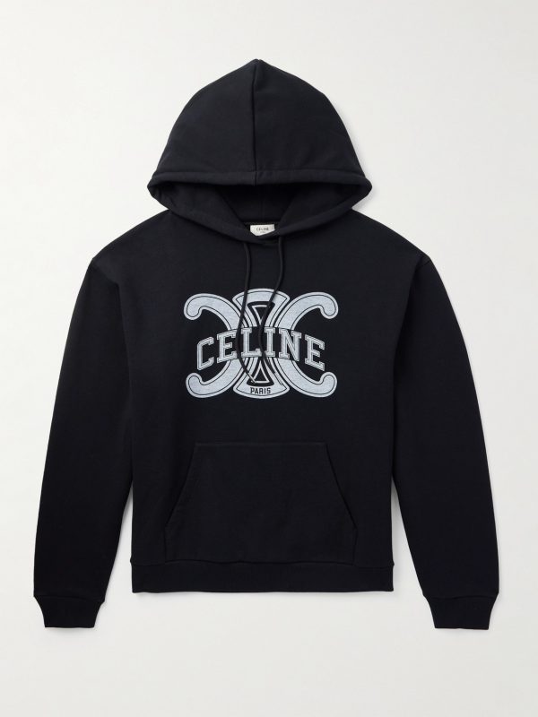 Logo-Print Cotton-Jersey Hoodie Logo-Print Cotton-Jersey Hoodie