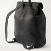 Full-Grain Leather Backpack - BK
