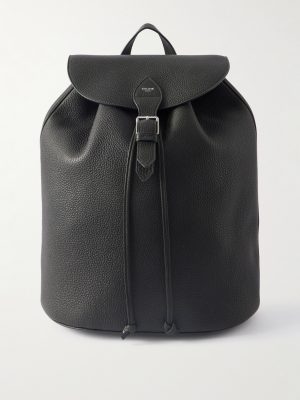 Full-Grain Leather Backpack