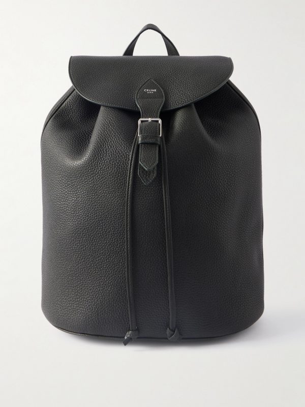 Full-Grain Leather Backpack