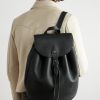 Full-Grain Leather Backpack - OU