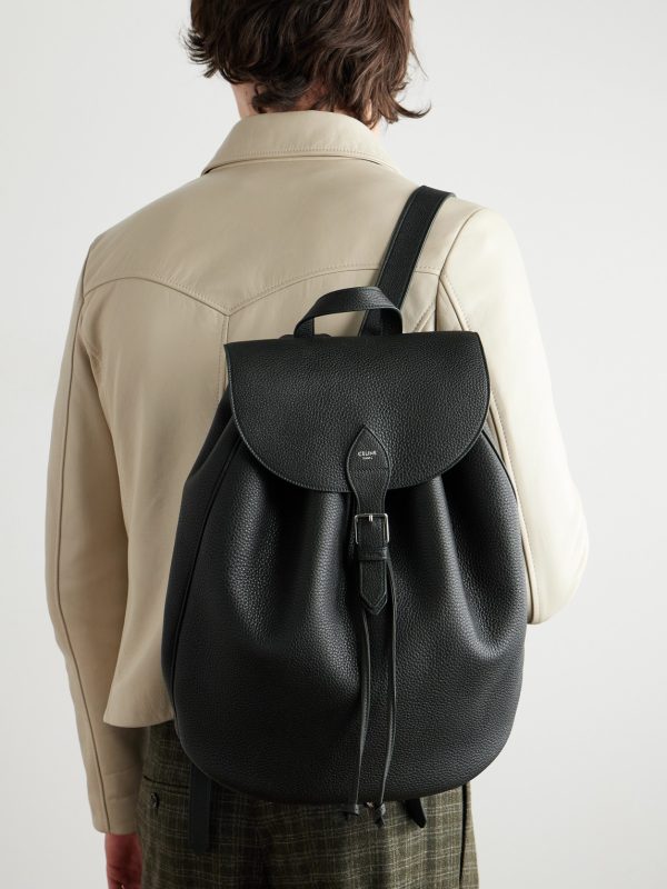 Full-Grain Leather Backpack - OU