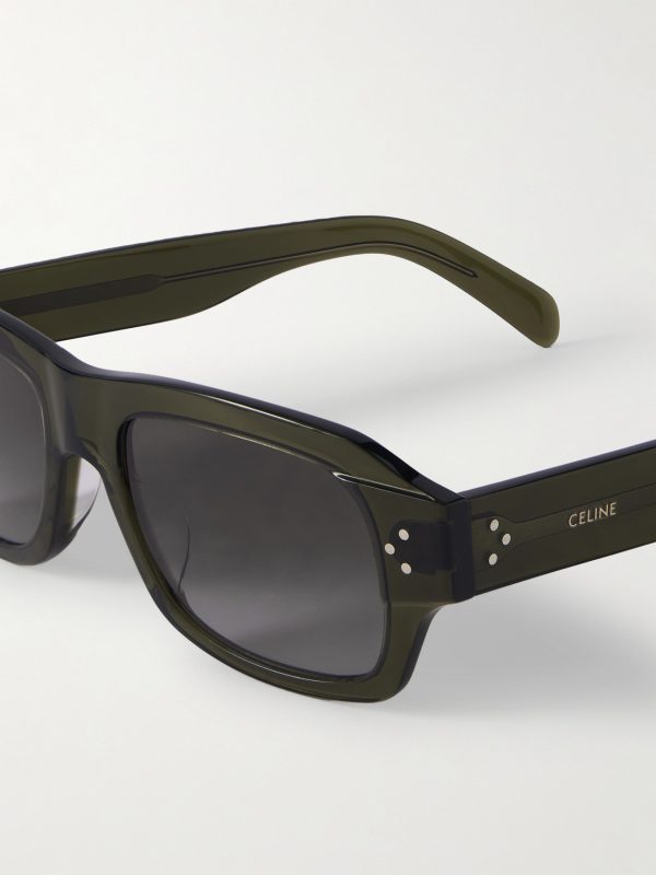 D-Frame Acetate Sunglasses - CU D-Frame Acetate Sunglasses - CU