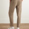 Daniel Tapered Pleated Organic Cotton-Canvas Trousers - BK Daniel Tapered Pleated Organic Cotton-Canvas Trousers - BK