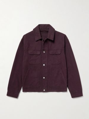 Organic Cotton-Canvas Chore Jacket