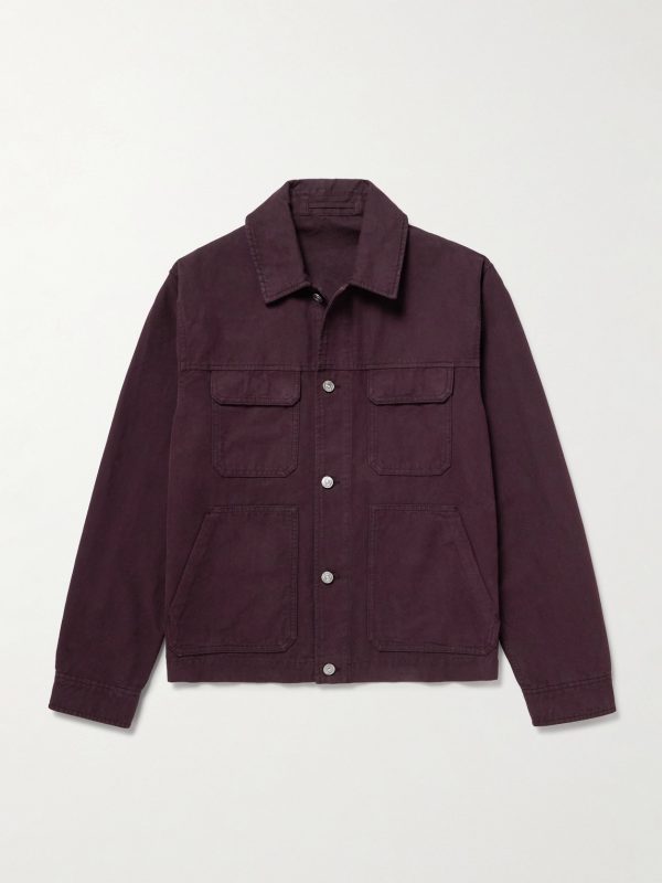 Organic Cotton-Canvas Chore Jacket