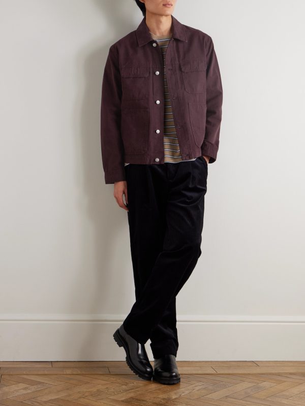 Organic Cotton-Canvas Chore Jacket - OU
