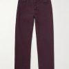 Edward Straight-Leg Organic Cotton-Canvas Trousers