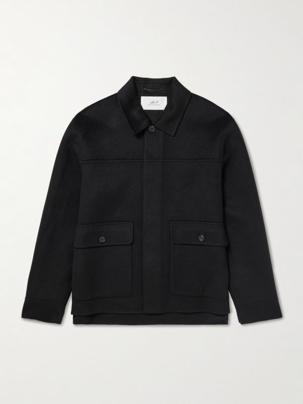 Double-Faced Cashmere Chore Jacket Double-Faced Cashmere Chore Jacket