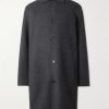 Checked Double-Faced Wool and Cashmere-Blend Coat Checked Double-Faced Wool and Cashmere-Blend Coat