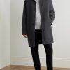 Checked Double-Faced Wool and Cashmere-Blend Coat - OU Checked Double-Faced Wool and Cashmere-Blend Coat - OU