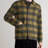 Checked Double-Faced Wool and Cashmere-Blend Chore Jacket - FR Checked Double-Faced Wool and Cashmere-Blend Chore Jacket - FR
