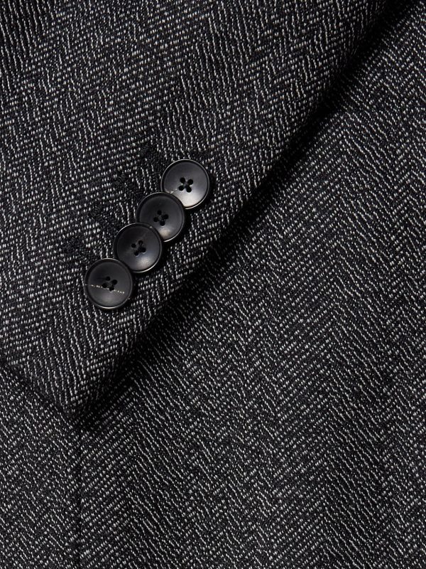 Herringbone Virgin Wool Suit Jacket - CU Herringbone Virgin Wool Suit Jacket - CU