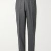 Straight-Leg Herringbone Virgin Wool Suit Trousers Straight-Leg Herringbone Virgin Wool Suit Trousers