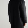 Double-Faced Wool and Cashmere-Blend Car Coat - BK Double-Faced Wool and Cashmere-Blend Car Coat - BK